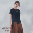 【MEDUSA 曼度莎】現貨-MOS側綁結撞色T恤（M-XL）｜女上衣 短袖上衣 女T恤(101-3130A)