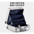 【SNOW.bagshop】18吋旅行箱電腦套防盜鋁框(PC+ABS雙海關鎖硬殼箱)