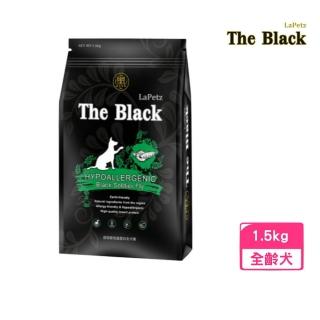 【LaPetz 樂倍】The Black（黑酵母）超低敏性蟲蛋白全犬糧 1.5kg/包(狗糧、狗飼料、犬糧)