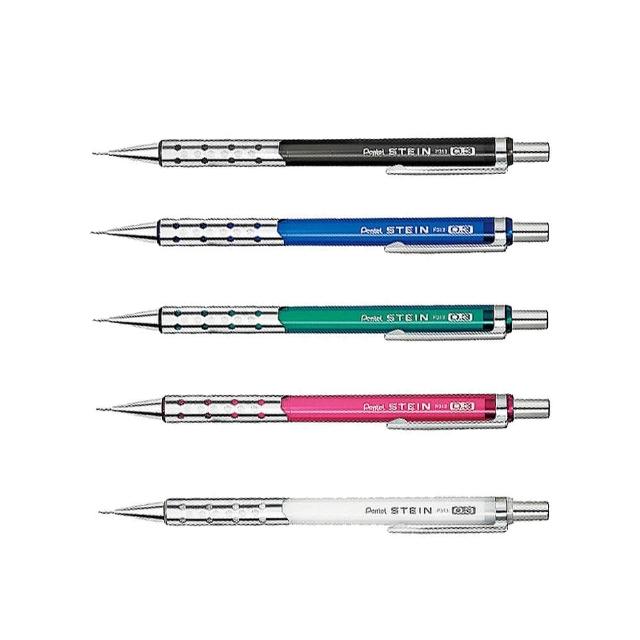 【Pentel 飛龍】STEIN 自動鉛筆 0.3mm /支 XP313(筆桿顏色隨機出貨)