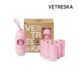 【Vetreska 未卡】櫻花拾便器套裝(外出撿便器 清潔好幫手)