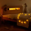 【橙家居·家具】艾勒系列五尺小精靈床架 AL-E201D(售完採預購 實木床架 夜光床 兒童床架 床組 臥室床)