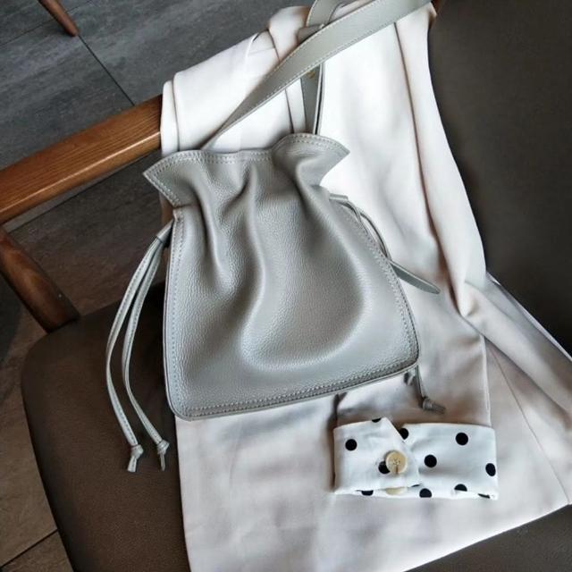 【巴黎精品】現貨+預購 手提包真皮肩背包(福袋水桶單肩斜背女包包4色a1bl25)