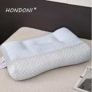 【HONDONI日式反牽引護頸枕】買一送一共2入記憶枕頭 護頸枕 紓壓枕 側睡枕 止鼾枕 夏日冰絲款