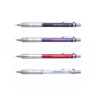 【Pentel 飛龍】GRAPHGEAR 300 製圖鉛筆 0.5mm /支 XPG315(筆桿顏色隨機出貨)