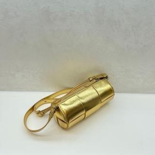 【巴黎精品】現貨+預購 手提包真皮肩揹包(編織糖果色圓桶單肩包女包包10色a1bl41)