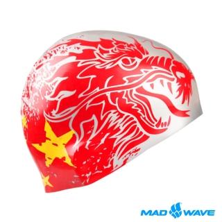 【俄羅斯MADWAVE】泳帽 成人 矽膠 CHINA