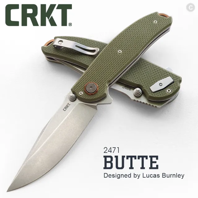 【CRKT】BUTTE 折刀(#2471)