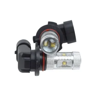 【車的LED】H8 魚眼 6LED 白光 30W(雙入組)