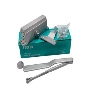 【FEELER】S-7011P 自動門弓器 內停檔 平行安裝(承重 15 kg ~ 30 kg 適用木門 輕鋁門 紗門)