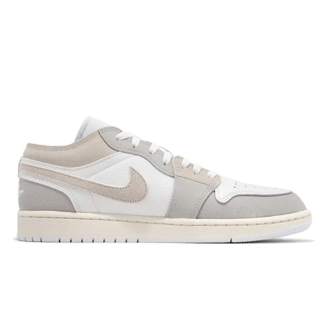 NIKE 耐吉】Air Jordan 1 Low SE CRAFT 男鞋Tech Grey AJ1 燕麥灰休閒