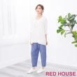 【RED HOUSE 蕾赫斯】波希米亞風寬鬆上衣(白色)