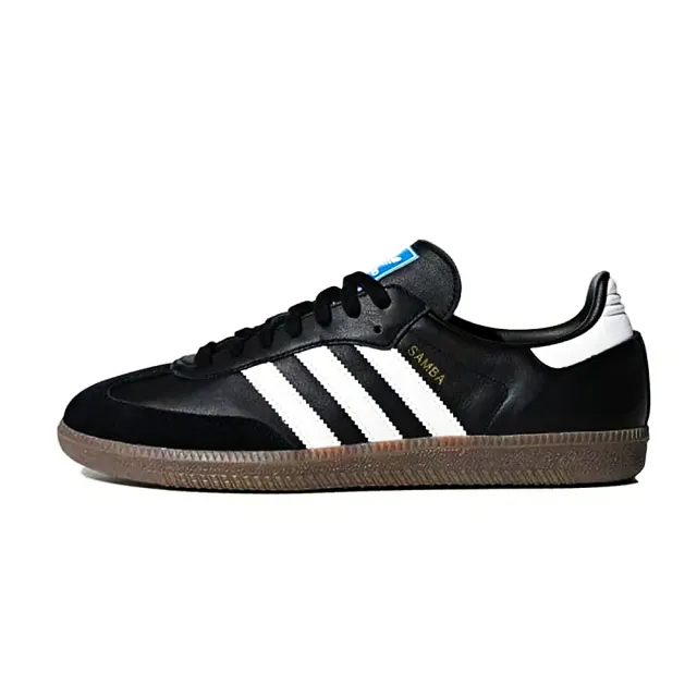 adidas 愛迪達】Adidas Samba OG Black 復古經典黑焦糖底德訓鞋