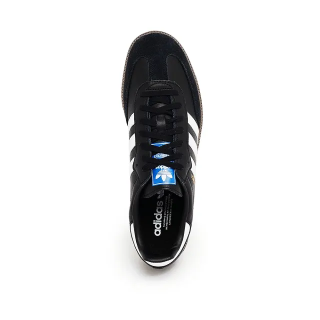adidas 愛迪達】Adidas Samba OG Black 復古經典黑焦糖底德訓鞋麂皮