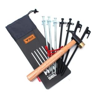 【May Shop】地釘收納袋戶外野營便攜地釘儲存包(收納袋30cm款)