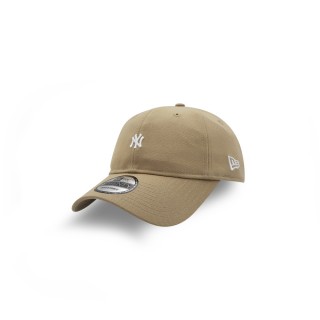 【NEW ERA】NEW ERA 休閒帽 920 MINI LOGO 洋基 駝/白(NE70468908)