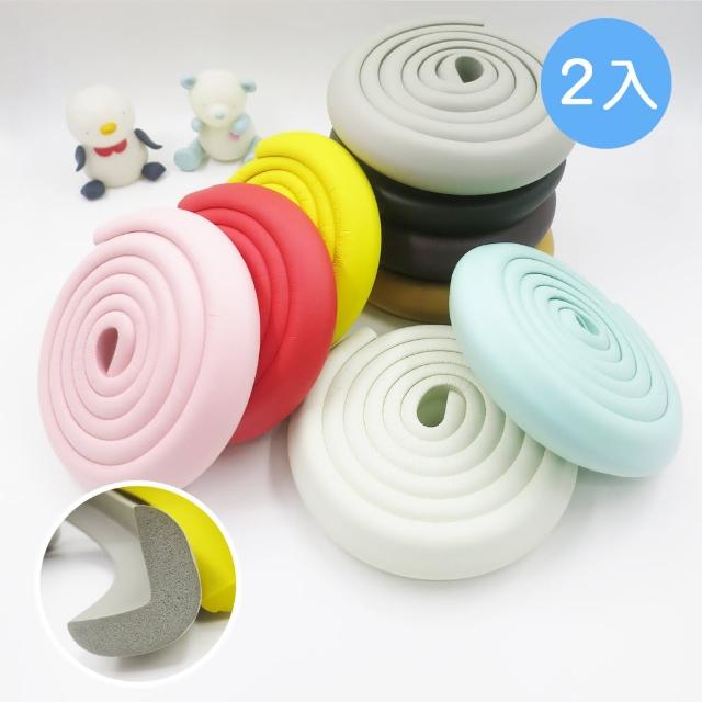 【BabyTiger虎兒寶】居家安全 加厚型居家安全防撞條  L型 直角款 - 2入組