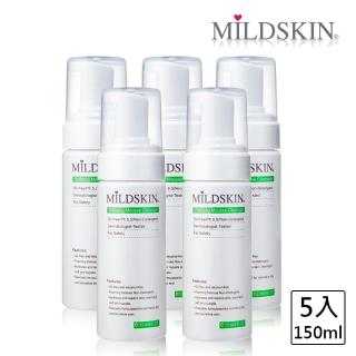 【MILDSKIN】潔顏泡沫慕絲-綠茶(5入組)
