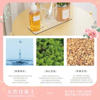 【收納王妃】Sanrio 三麗鷗 溫暖系列 軟式珪藻土 吸水洗漱墊 杯墊 洗漱墊(24x8x0.5)
