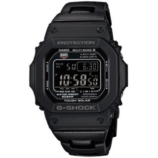 【CASIO 卡西歐】G-SHOCK 太陽能電波腕錶-43mm 禮物 開學(舊版GW-M5610BC-1/新版GW-M5610UBC-1)