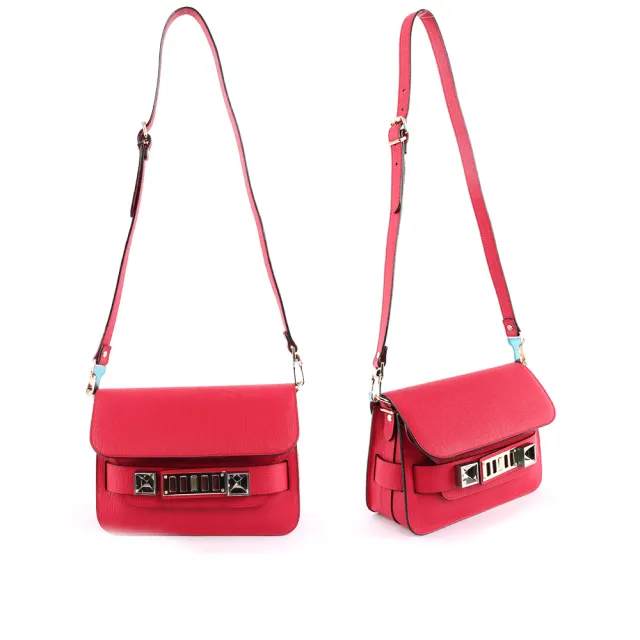 【PROENZA SCHOULER】mini 新款金釦 防刮牛皮 PS11(3色)