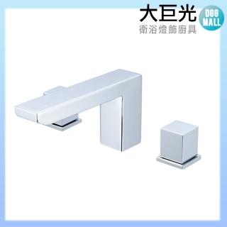 【大巨光】浴用檯面雙槍水龍頭 3件式(TAP-112118)
