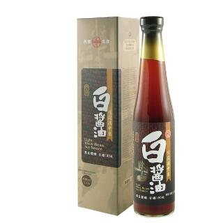 【西螺大同醬油】大同壼底白醬油 400ml/瓶