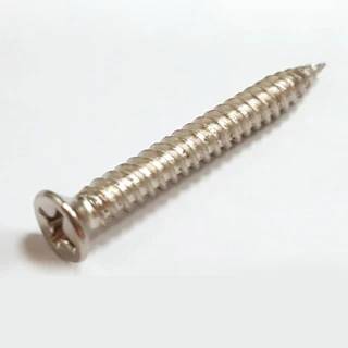 鍍鋅十字螺絲 100入 皿頭螺絲(4 X 33.8 mm  平頭螺絲)