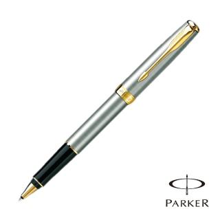 【PARKER 派克】SONNET 商籟 鋼桿金夾 鋼珠筆(原廠正貨)