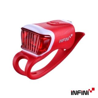【INFINI】ORCA I-204R 鯨魚USB充電式紅光警示燈(紅)