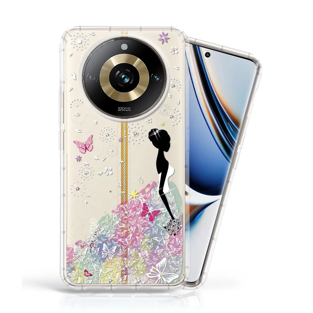 【Meteor】realme 11 Pro+/11 Pro 奧地利彩鑽空壓防摔手機殼(花嫁)