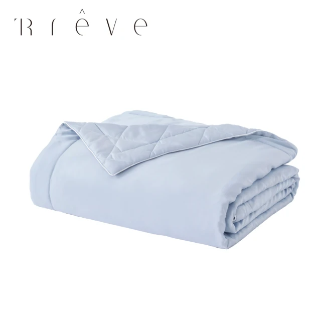 【Reve】100%天絲涼被-海水藍(單人150x195cm)