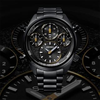 【SEIKO 精工】Prospex 世界田徑限量 1/100秒太陽能計時手錶 母親節 禮物 送禮(SFJ007P1/8A50-00B0SD)