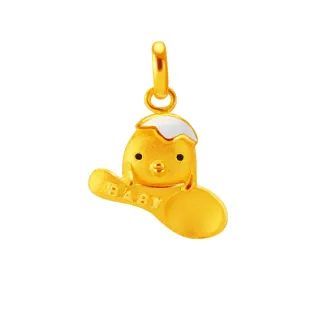【甜蜜約定2sweet-PE-6587】純金金飾雞年金墬-約重0.54錢(雞年)