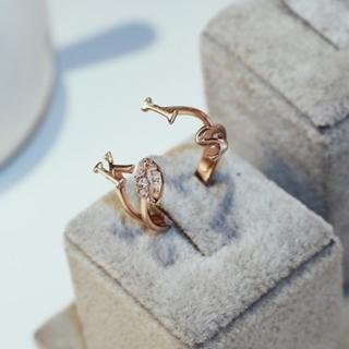 【米蘭精品】現貨+預購 玫瑰金戒指鑲鑽流行飾品(唯美氣質七夕情人節生日聖誕節交換禮物73by62)