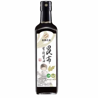 【喜樂之泉】有機昆布醬油(500ml)