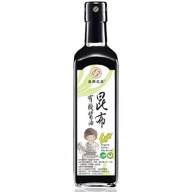 【喜樂之泉】有機昆布醬油(500ml)