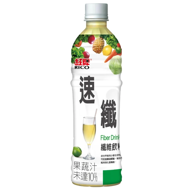 【紅牌】速纖纖維飲料495mlx4入/組