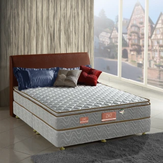 【aie享愛名床】竹碳+3M防潑水真三線獨立筒床墊-雙人加大6尺(經濟型)