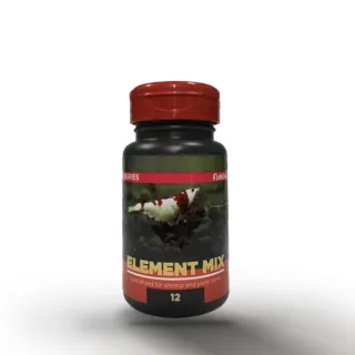 【FishLive 樂樂魚】#12 ELEMENT MIX 水晶蝦專用礦物鹽 100ml(水晶蝦 米蝦 極火蝦 蘇拉維西蝦 蝦飼料 水劑)