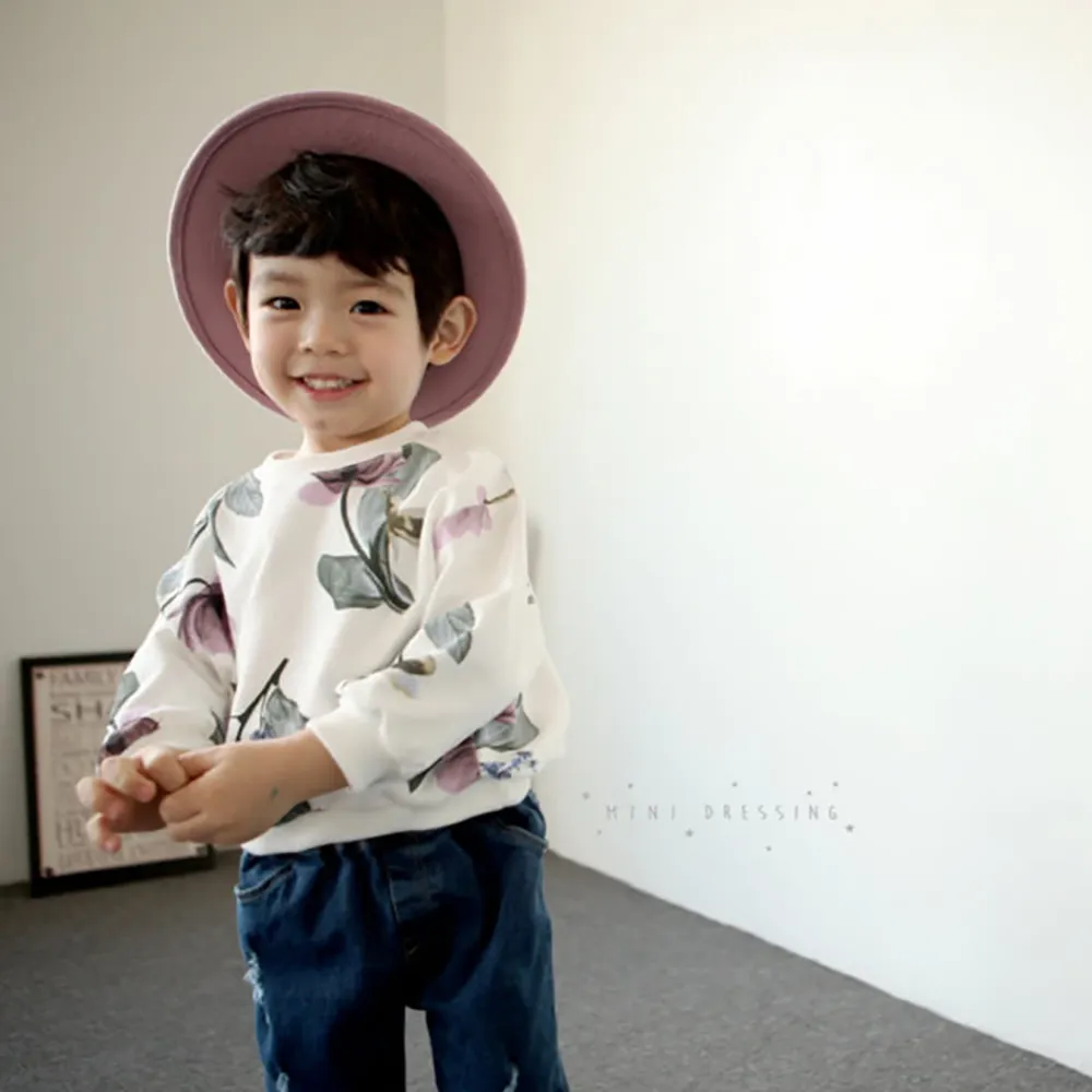 【韓國 Mini Dressing】兒童造型帽_素面紫(MDH001)
