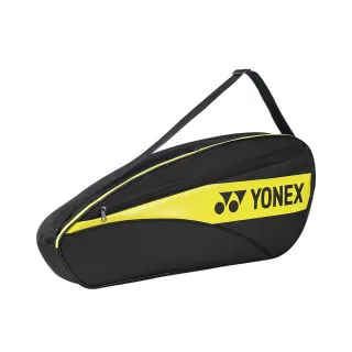 【YONEX】TEAM RACQUET BAG 3支裝羽拍袋 黑黃(BA42323NEX824)