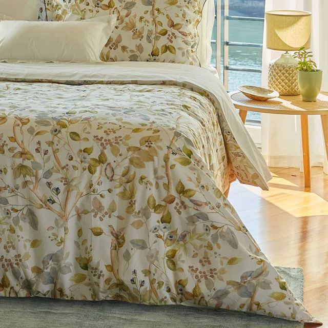 HEALTH LIFE 合隆羽藏 60支天絲雙一字繡被套-單