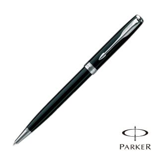 【PARKER 派克】SONNET 商籟 麗黑白夾 原子筆(原廠正貨)