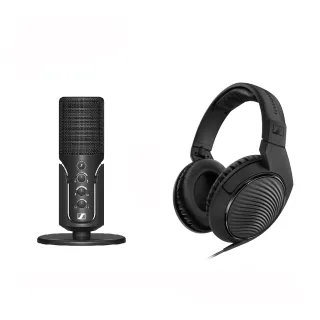 【SENNHEISER】Profile USB 電容式麥克風+ HD 200 PRO 專業型監聽耳機