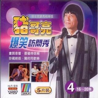 【正統豬哥亮訪問秀】豬哥亮爆笑訪問秀 4(5VCD)
