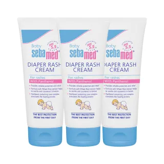 【SEBAMED 施巴】嬰兒護疹修護膏100mlx3入(總代理)