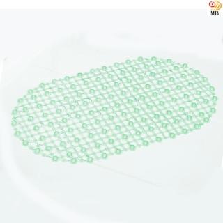 【月陽】64cm橢圓型輕薄款PVC防水防滑吸附腳踏墊地墊防滑墊(PV6435)