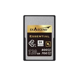 【Exascend】Essential CFexpress Type A 120G 高速記憶卡(公司貨)