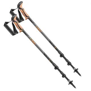 【LEKI】LEKI Khumbu AS 輕量航太鋁合金避震快扣登山杖 單入1支 Leki-65220261(Leki-65220261)